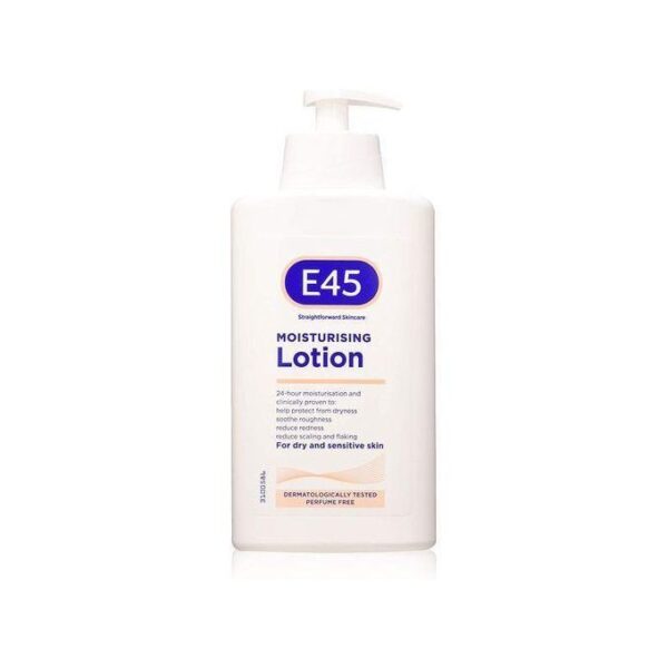 E45 Moisturizing Lotion, For Dry And Sensitive Skin - 500ml