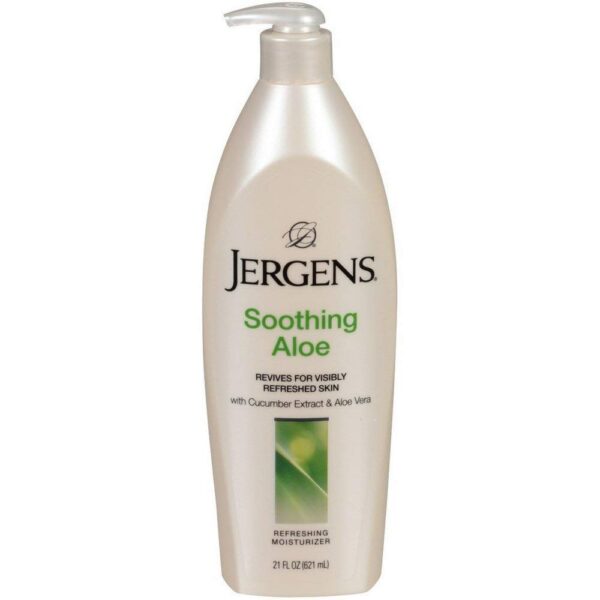 Jergens Soothing Aloe Refreshing Moisturizer Lotion 621ml