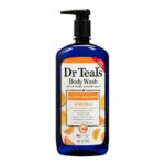 Dr Teal's Body Wash with Pure Epsom Salt, Glow & Radiance, Vitamin C & Citrus Essential Oils