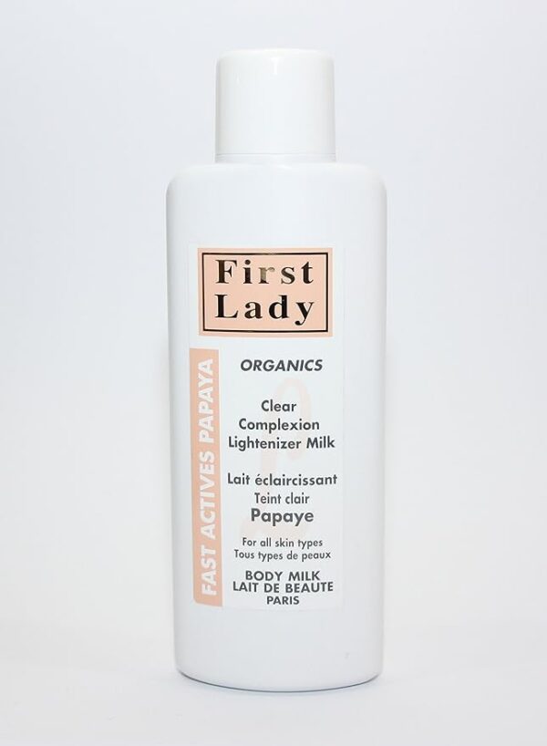 First Lady Organics Papaya Clear Complexion Lightenizer Body Milk 750ml - Skin Lightening