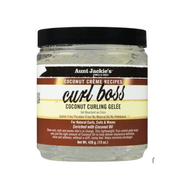 Aunt Jackie'S Curl Boss Coconut Curling Ge'lee 426g (15Oz)