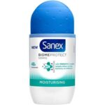 Sanex Biome Protect Moisturizing Roll On Deodorant, 48 Hrs Protection, 50ml
