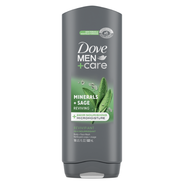 Dove Men+Care Mineral + Sage Reviving Body + Face Wash