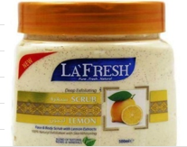 La Fresh Lemon Face and Body Scrub