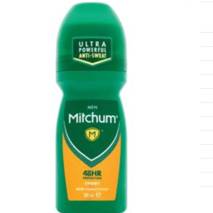 Mitchum Men 48HR Protection Roll-On Deodorant & Antiperspirant, Sport, 100ml