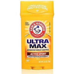 Arm & Hammer Ultra Max Anti-Perspirant Deodorant, Active Sport, 2.6oz
