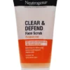 Neutrogena Clear & Defend Facial Scrub, 150ml