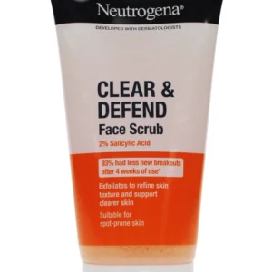 Neutrogena Clear & Defend Facial Scrub, 150ml