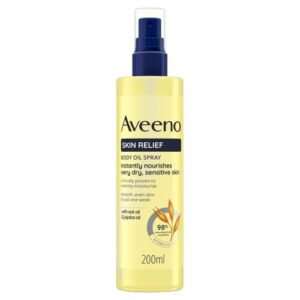 Aveeno Skin Relief Body Oil Spray, With Oat Oil & Jojoba Oil, 200ml